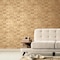 Manhattan Comfort Norman, Vinyl Gold Brick Wallpaper, 205 In X 33 Ft = 56 Sq Ft Norman - alternate 2